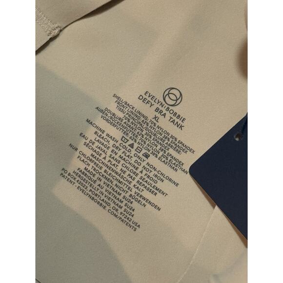 Evelyn Bobbie Defy Bra Tank XL Seamless Smoothing Cami Shaping Tan Beige NWT - Picture 3 of 5